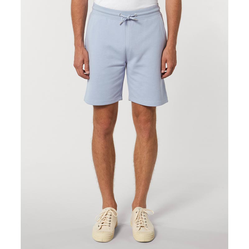 Trainer unisex terry short - Teal Monstera XS